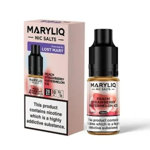 MARYLIQ Peach Strawberry Watermelon Ice 20mg