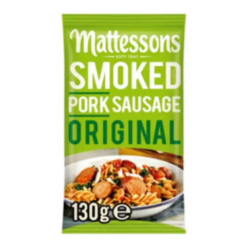 Mattessons Smoked Pork Sausage Original 130g