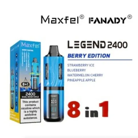 Maxfel Legend 2400 8 in 1 Berry Edition