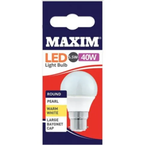 Maxim 40W Round Cool White