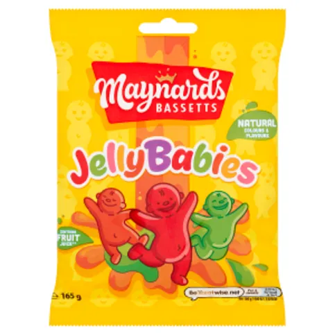 Maynards Bassetts Jelly Babies 165g