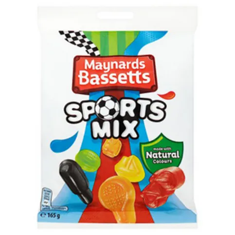 Maynards Bass Sports Mix 110g  [HANGING BAG]