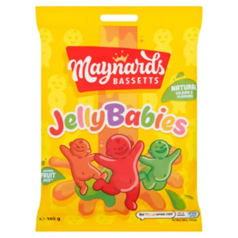 Maynards Jelly Babies Bag 110g   [HANGING BAG]