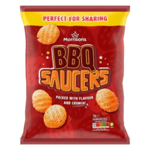 Morrisons Bbq Saucers 70g