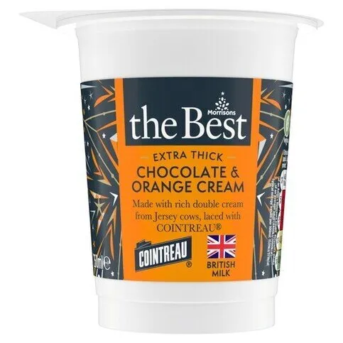 Morrisons Best Chocolate Orange Cream 250ml