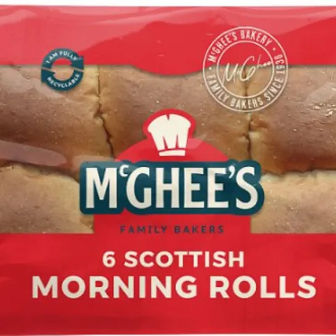 McGhee's 6 Scottish Morning Rolls