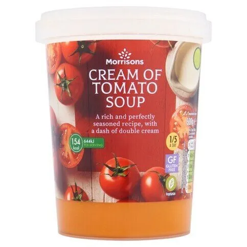 Morrisons Cream of Tomato Soup 600g