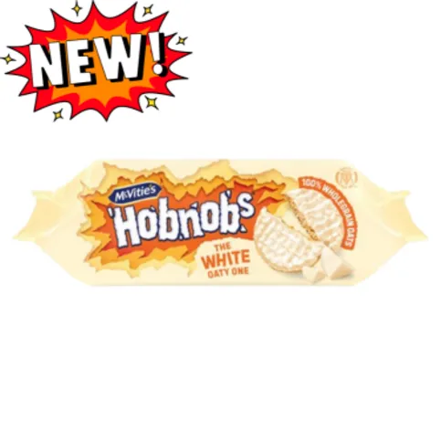 McVities Hobnobs THE WHITE OATY ONE B biscuits 232g