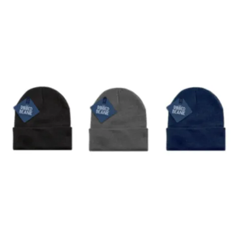 Mens Ribbed Beanie Each