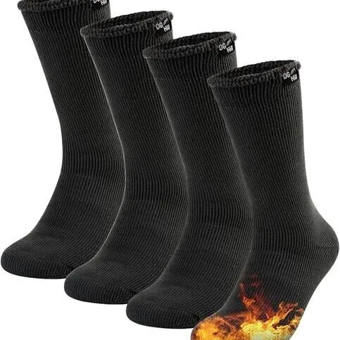 Mens Thermal Boot Socks 2pk