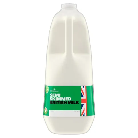 Morrisons Fresh Semi Skimmed Milk 2l