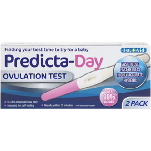 Midstream Ovulation Testers In Plastic Holder 2 Pack