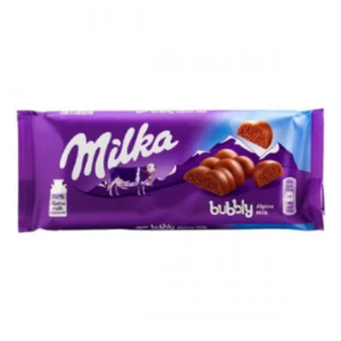 Milka Bubbly Milk Chocolate 90g