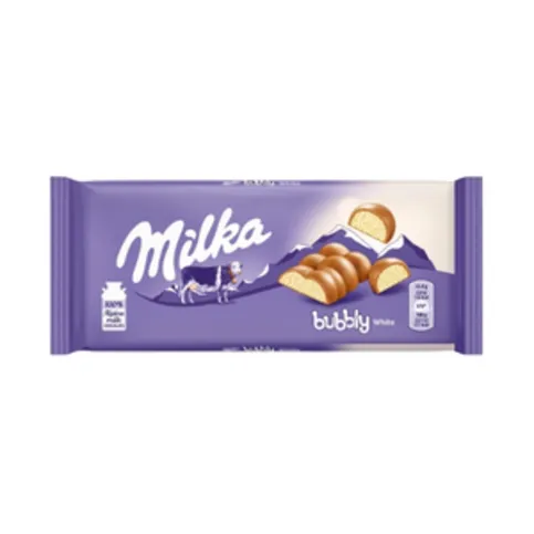 Milka Bubbly White 95g