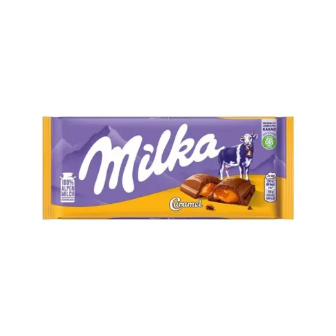MILKA CARAMEL BLOCK 100G