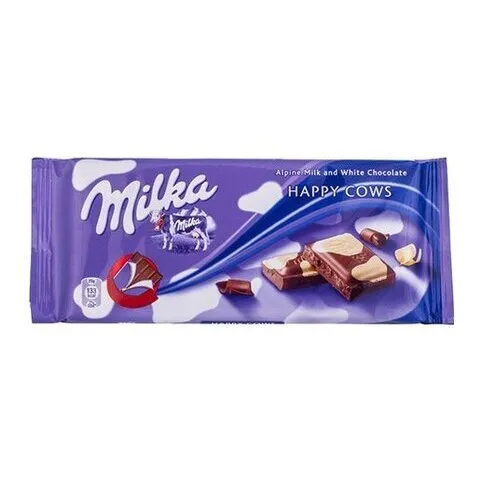 Milka Chocolate Cow Spots 100g