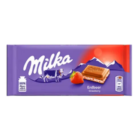 Milka Strawberry 100g