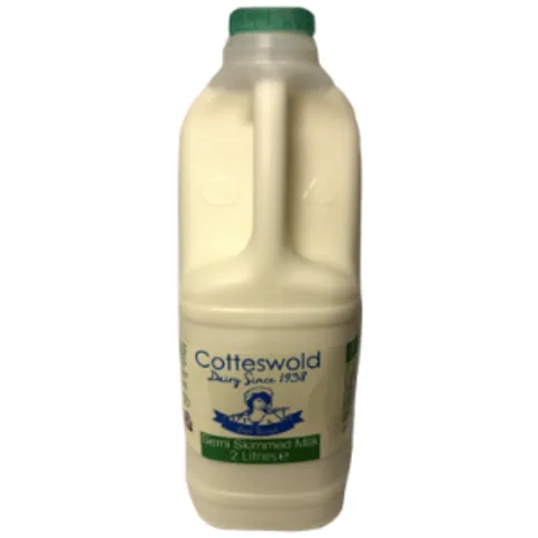 Cotteswold Dairy Semi-Skimmed Milk 2L