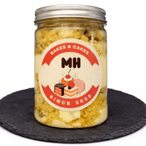 MIlky Bar Cake In a Jar