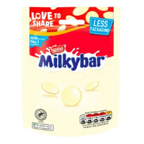Nestle Milkybar Giant Buttons Sharing Pouch 94g