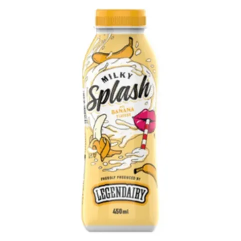 Milky Splash Banana Flavour Drink 450ml