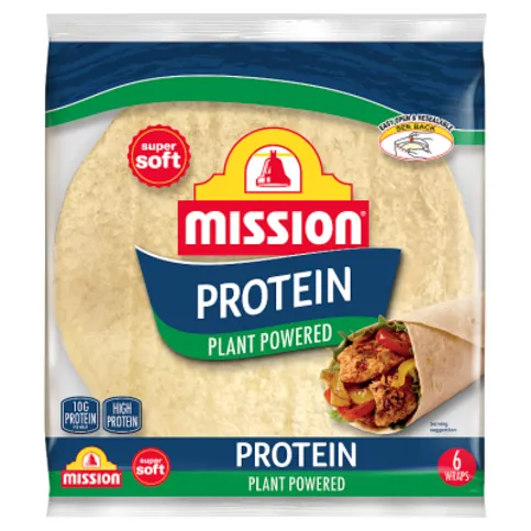 Mission 6 Protein Wraps 367g
