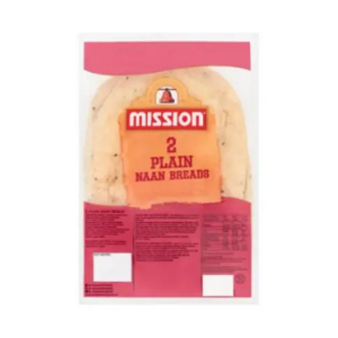 Mission Plain Naan 2 Pack