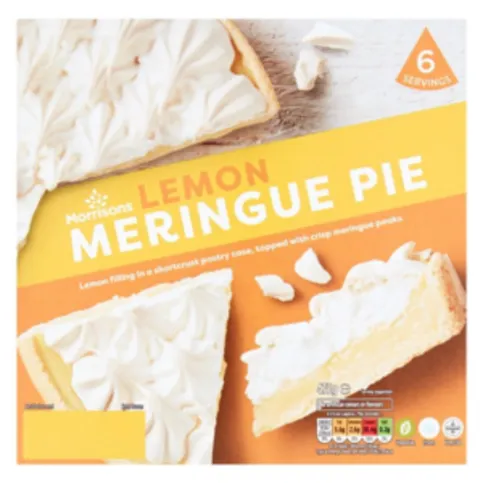 Morrisons Lemon Meringue Pie 475g