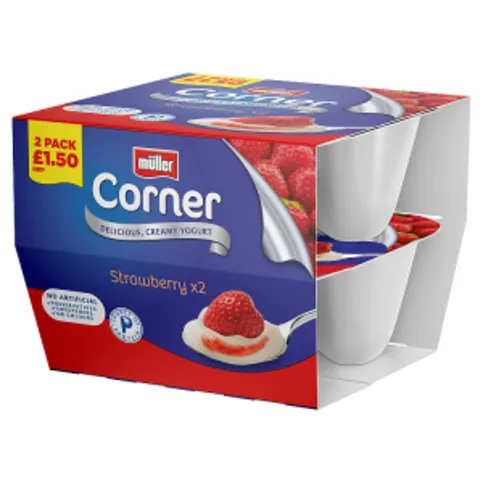 Müller Corner Strawberry 136g