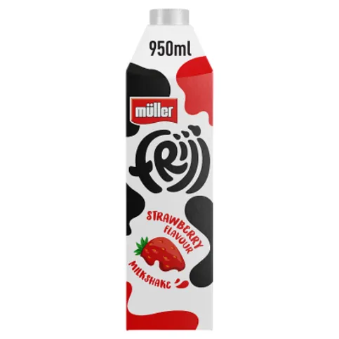 Müller Frijj Strawberry Flavour Milkshake 950ml