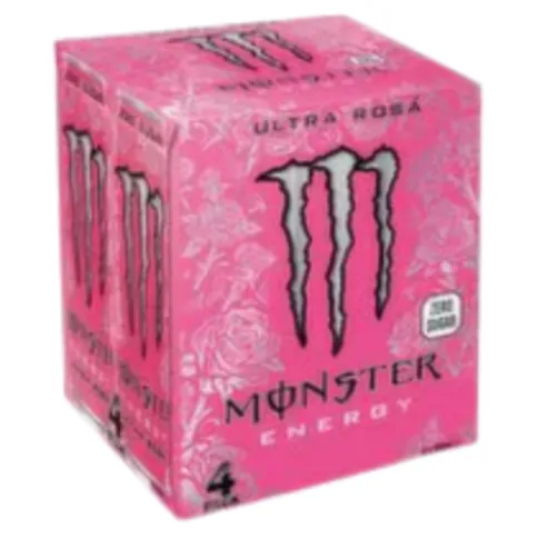 Monster Energy Rosa 4 x 500ml