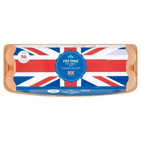 Morrisons 12 Large Free Range Eggs