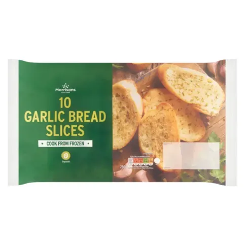 Morrisons 8 Garlic Slices 235g