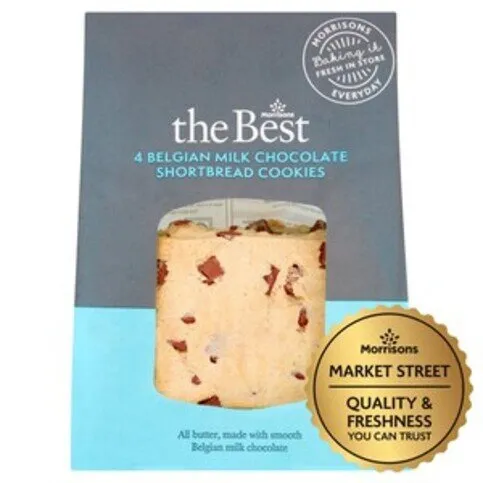 Morrisons Best Shortbread Cookies 4pack
