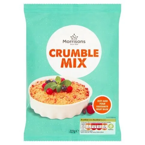 Morrisons Crumble Topping Mix 227g
