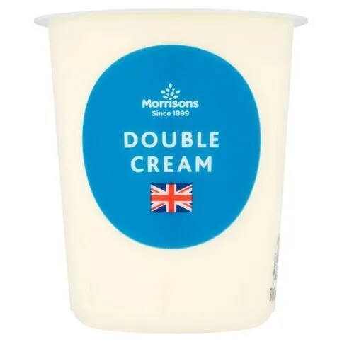 Morrisons Double Cream 300ml