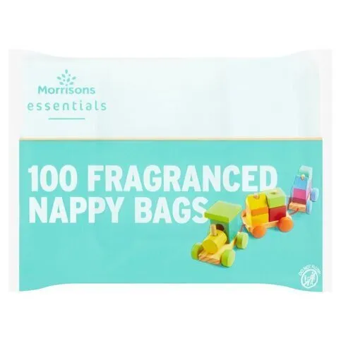 Morrisons Essential Nappy Sacks 100 Pack