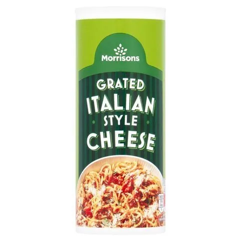 Morrisons Grated Italian Style Cheese 80g