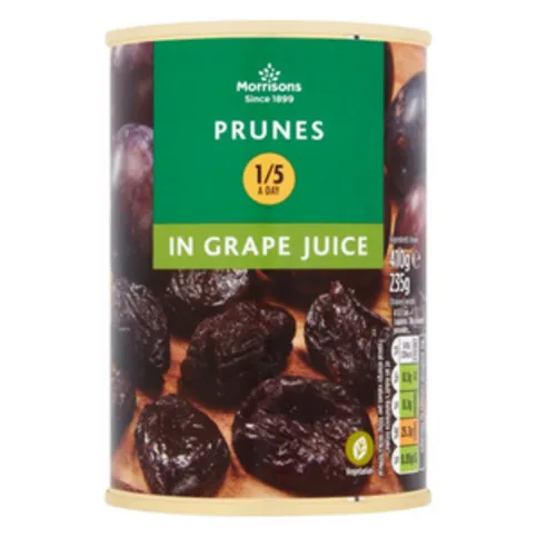 Morrisons Prunes in Juice 410g
