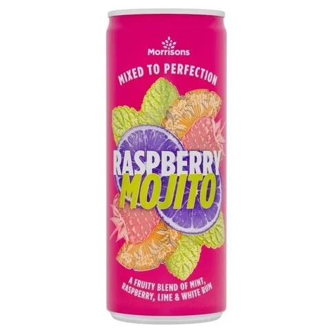 Morrisons Raspberry Mojito 250ml