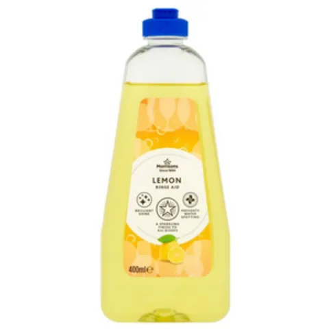 Morrisons Lemon Rinse Aid 400ml