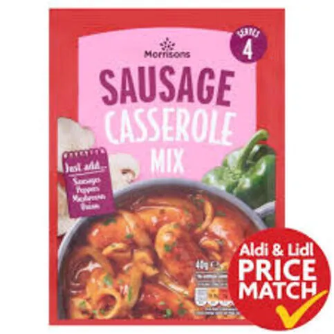Morrisons Sausage Casserole Sauce Mix 40g