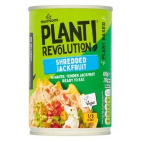 Morrisons Plant Revolution Shredded Jackfruit In Water 400g