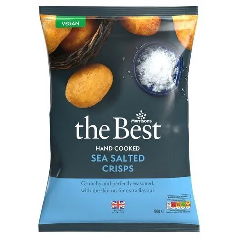 Morrisons The Best Lightly Salted Crisps 150g