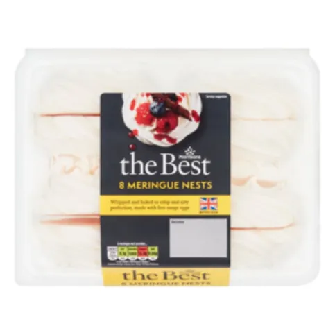 Morrisons The Best Meringue Nests 8 Pack