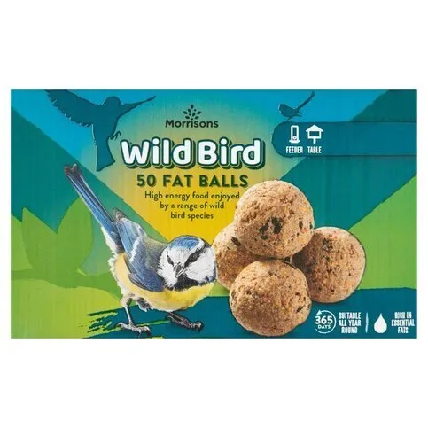 Morrisons Wild Bird Fat Balls 50 pack