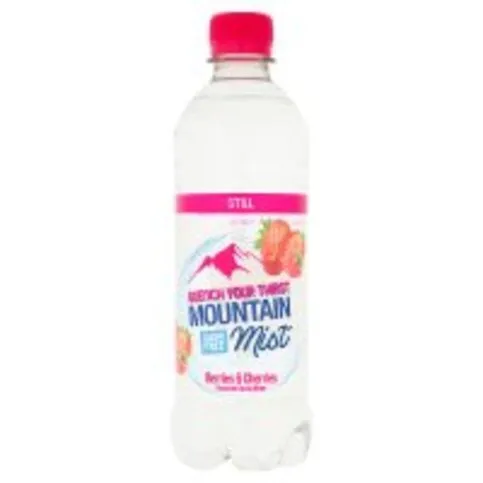 Mountain Mist Berries & Cherries Flavoured Still Spring Water 500ml