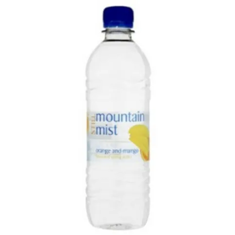 Mountain Mist Orange And Mango Flavoured Spring Water 500ml