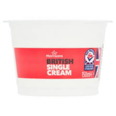 Morrisons Single Cream 150ml
