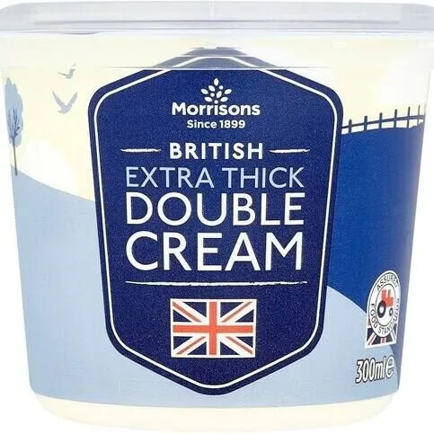 Morrisons Thick Double Cream 300ml